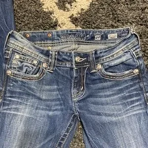 Bottes Miss Me Jeans Taille 25 - Boot Cut Neuves Sans étiquettes - Coupe Décontractée